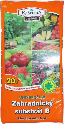 Substrát - Zahradnický 20 l Raš.