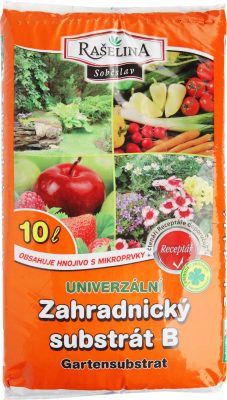 Substrát - Zahradnický 10 l Raš.