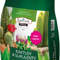 Substrát - Kaktusy a sukulenty 5 l Raš.