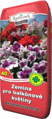 Substrát - Balkonové rostliny 40 l Raš.