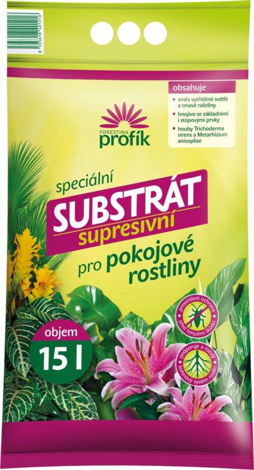 Substrát Forestina Profík - Supresivní pro pokojové rostliny 15 l - Obrázek 1