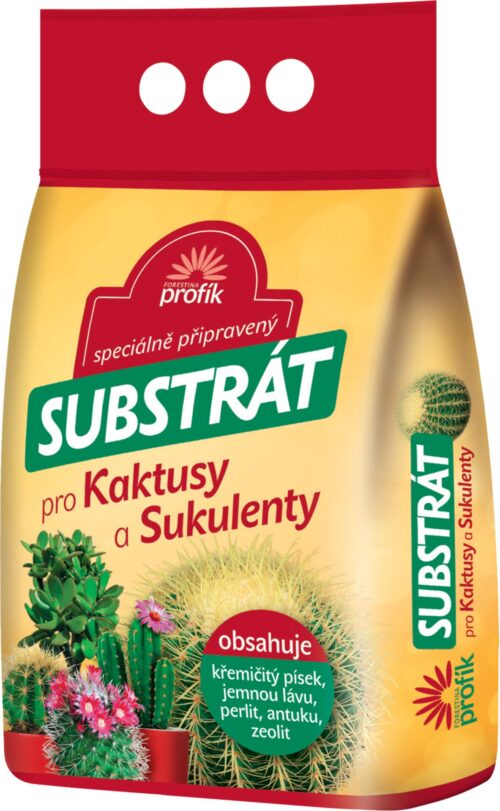 Substrát Forestina Profík - Kaktusy a sukulenty 5 l - Obrázek 1