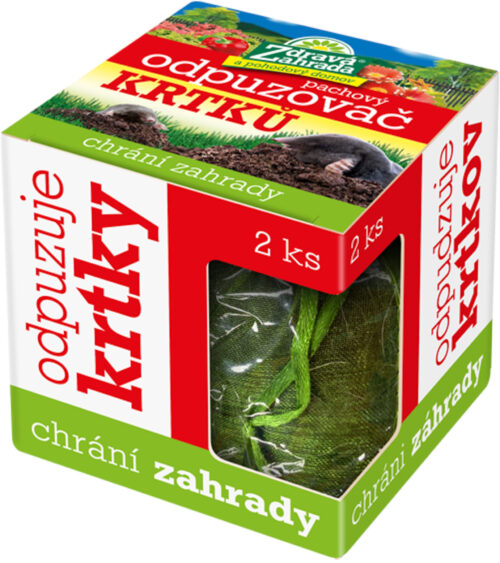 Zdravá zahrada - Pachový odpuzovač krtků (2ks) - Obrázek 1
