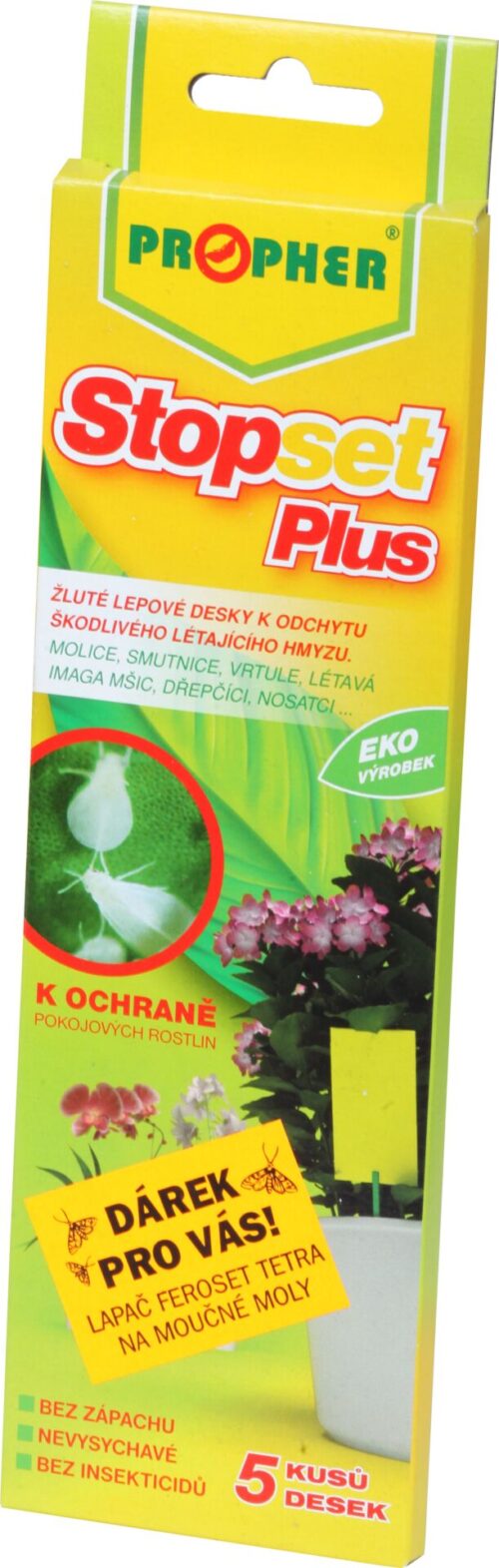 Stopset desky Plus - 20x6 cm žluté (5 ks) - Obrázek 1