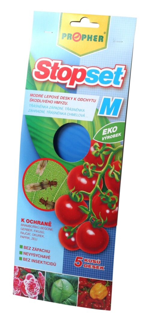 Stopset desky - 10x25 modré (5 ks) - Obrázek 1