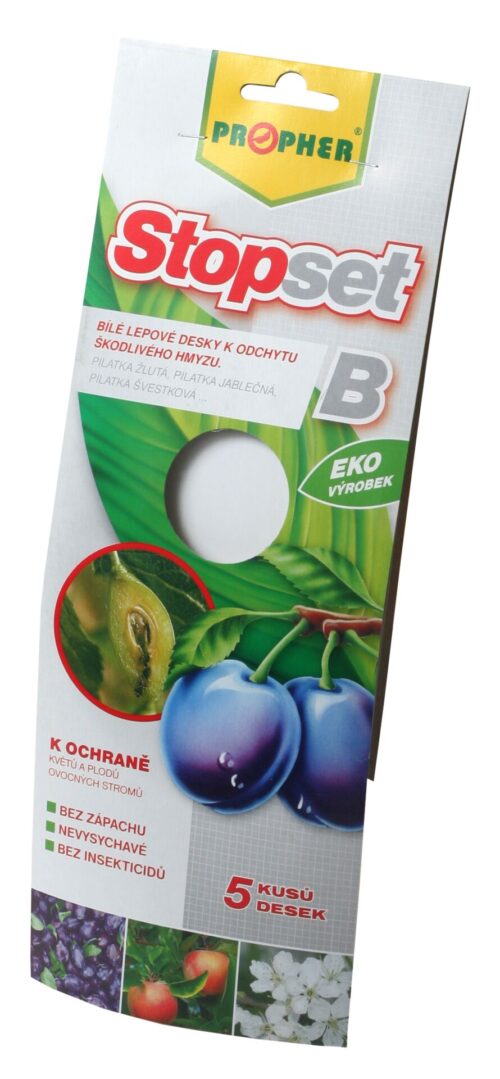 Stopset desky - 10x25 bílé (5 ks) - Obrázek 1