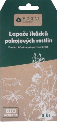 Desky Biocont žluté - pokojové 5 ks