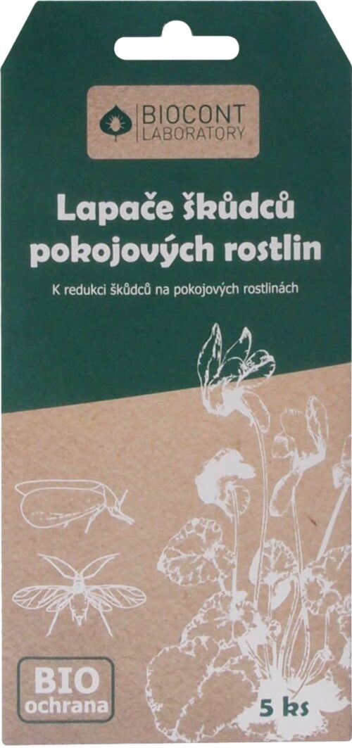 Desky Biocont žluté - pokojové 5 ks - Obrázek 1