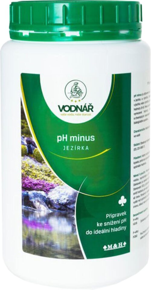Vodnář Jezírka pH minus - 1,5 kg - Obrázek 1
