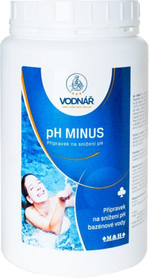 Vodnář Bazén pH minus - 1,5 kg - Obrázek 1