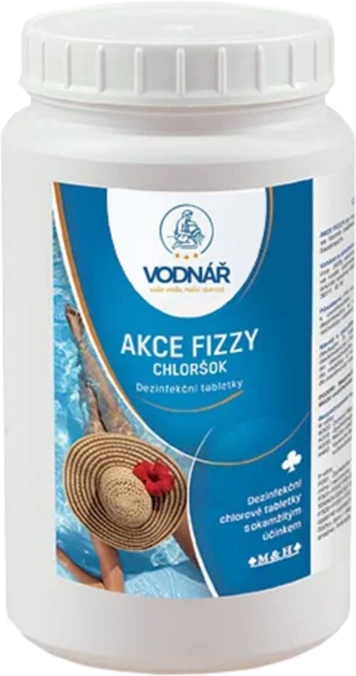 Vodnář Bazén Chloršok minitablety - Akce fizzy 1kg - Obrázek 1