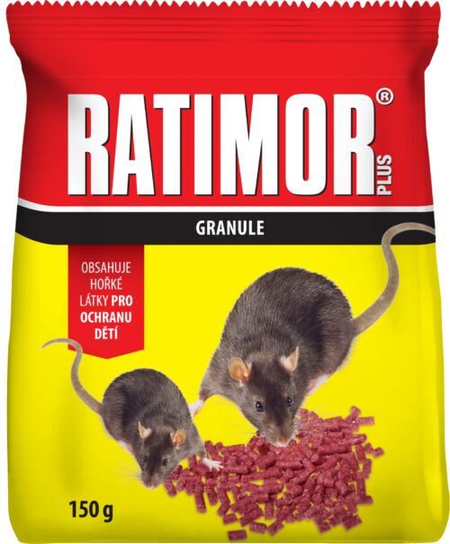 Ratimor Bromadiolon - granule 150 g sáček - Obrázek 1