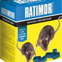 Ratimor Brodifacoum - parafínové bloky 300 g krabička