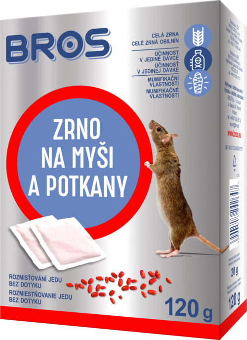 Bros - zrní na myši a potkany 120 g - Obrázek 1