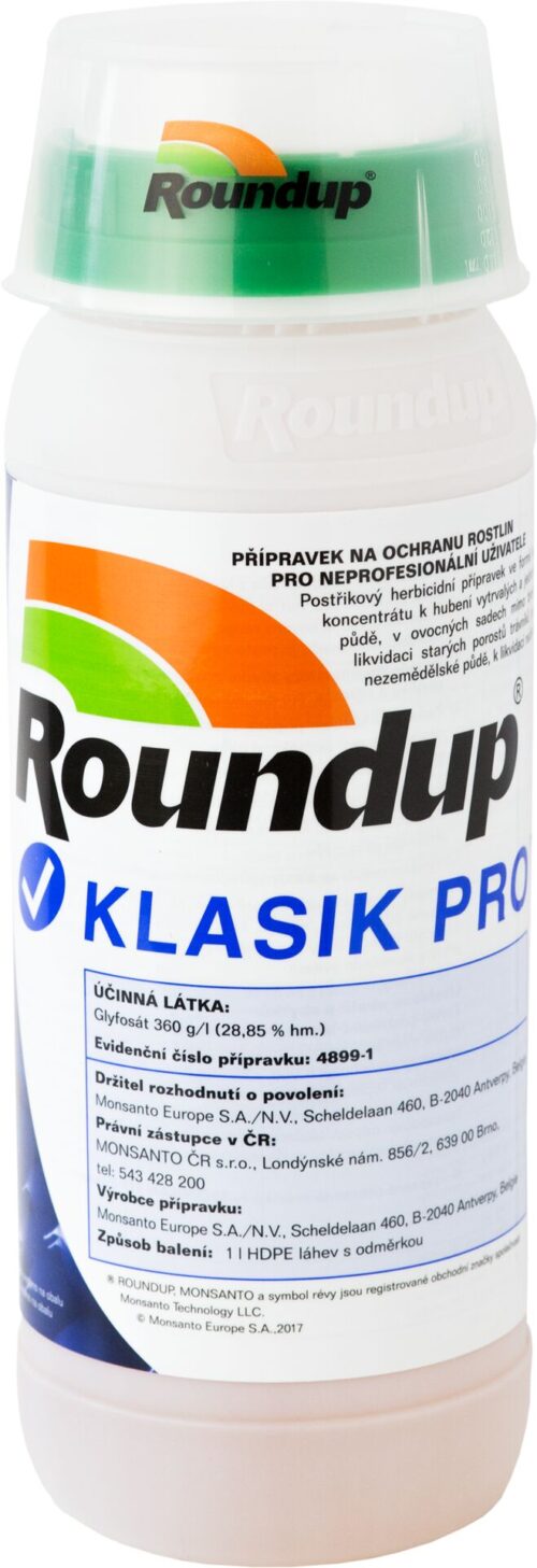 Roundup Klasik PRO - 1 l koncentrát - Obrázek 1