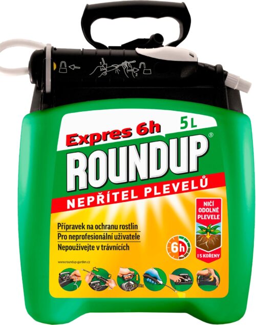 Roundup Expres 6h - 5 l rozprašovač /P&GO 2/ EVERGREEN - Obrázek 1