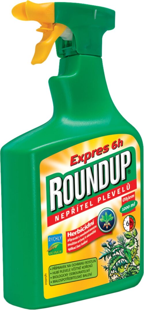 Roundup Expres 6h - 1,2 l rozprašovač EVERGREEN - Obrázek 1