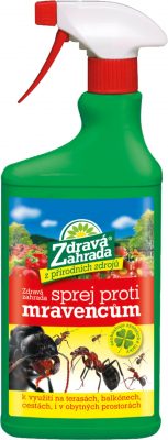 Zdravá zahrada - Přípravek proti mravencům 500 ml sprej