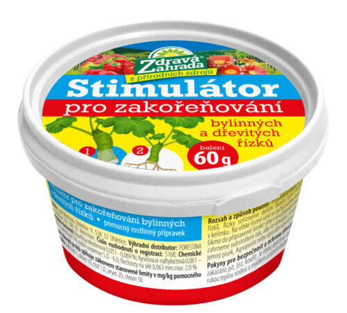 Zdravá zahrada - Stimulátor pro zakořeňování bylinných a dřevitých řízků 60 g - Obrázek 1