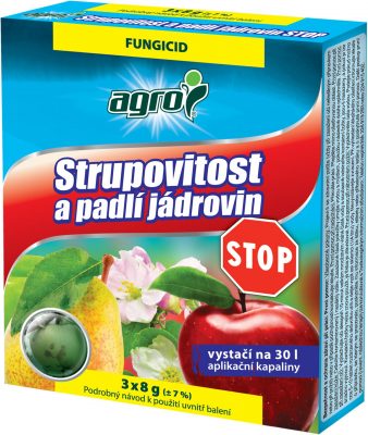 Strupovitost a padlí jádrovin STOP - 3 x 8 g