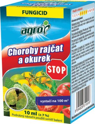 Choroby rajčat a okurek STOP - 10 ml