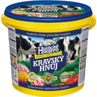 Hoštický kravský hnůj - granulovaný