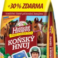 Koňský hnůj Váňův - 2,5 kg + 30% zdarma