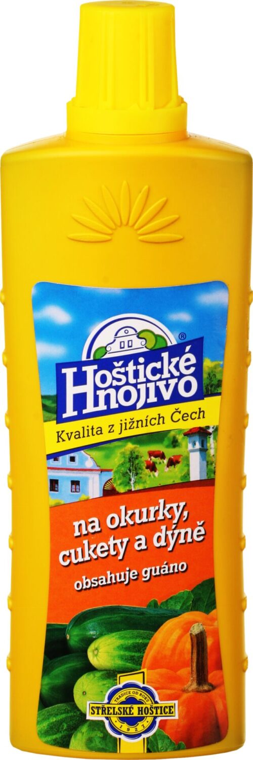 Hoštické tekuté - okurky a cukety 500 ml s guánem - Obrázek 1