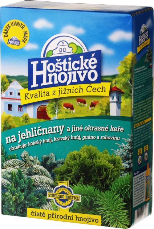 Hoštické - jehličnany 1 kg s guánem - Obrázek 1