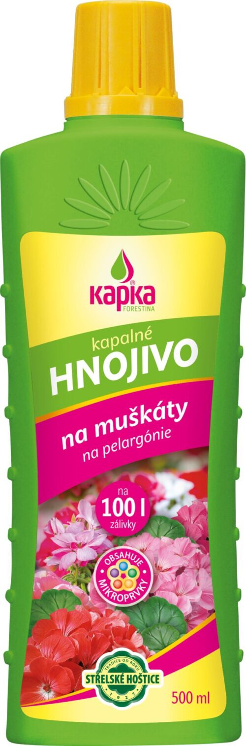 Kapka - muškáty 500 ml - Obrázek 1