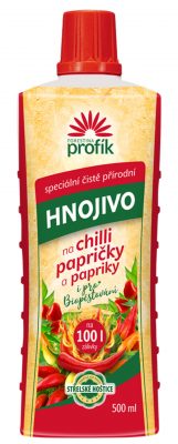 Hnojivo Profík - chilli papričky a papriky 500 ml