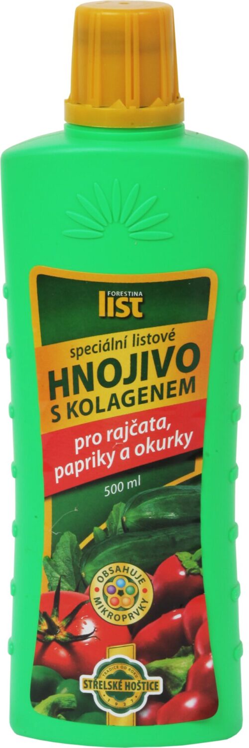 Hnojivo List - rajčata, papriky a okurky 500 ml - Obrázek 1