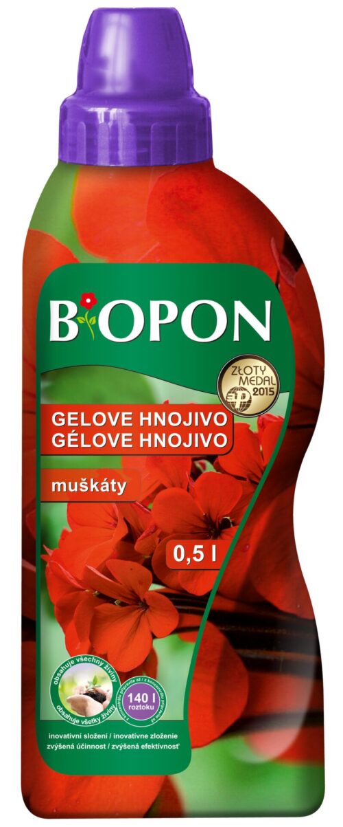 Bopon gelový - muškáty 500 ml BROS - Obrázek 1