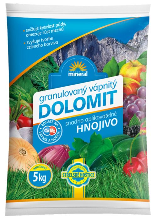 Vápenec dolomitický - 5 kg granulovaný - Obrázek 1