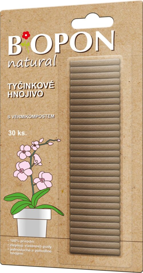 Tyčinky - Bopon Natural s vermikompostem 30 ks BROS - Obrázek 1