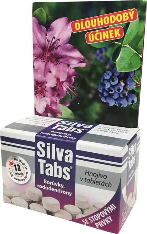SilvaTabs - tablety na borůvky a rododendrony 25 ks - Obrázek 1
