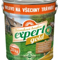 Hnojivo trávníkové Expert Gold - plechový kbelík 20 kg