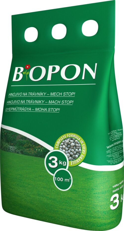 Bopon - trávníkové hnojivo proti mechu 3 kg BROS - Image 3