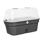 Truhlík Green Basics growpot tray all-in-1 32 cm - living black - Obrázek 3