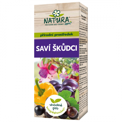 Přírodní prostředek na savé škůdce