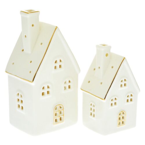 Domek Onyx s klenutými okny, LED svítící - Obrázek 1