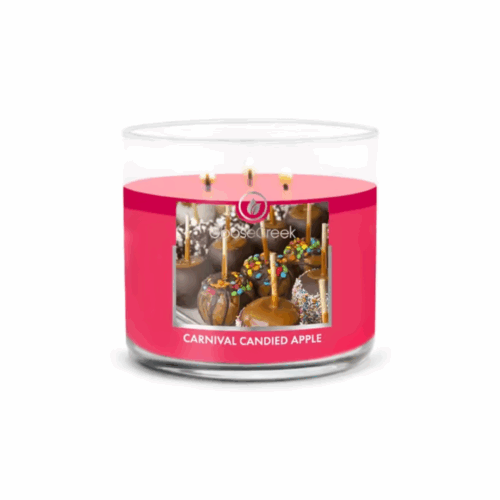 SVÍČKA CARNIVAL CANDIED APPLE v dóze - Obrázek 1