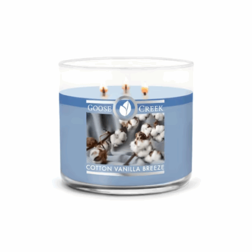 SVÍČKA COTTON VANILLA BREEZE v dóze - Obrázek 1