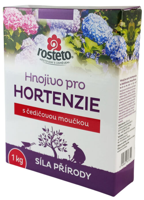 Hnojivo Rosteto s čedičovou moučkou - hortenzie 1 kg - Obrázek 1