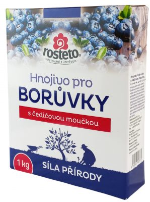 Hnojivo Rosteto s čedičovou moučkou - borůvky 1 kg
