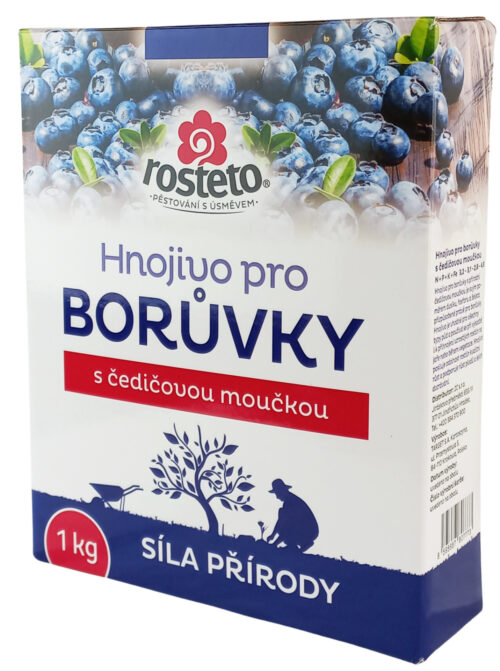 Hnojivo Rosteto s čedičovou moučkou - borůvky 1 kg - Obrázek 1