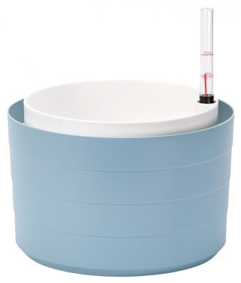 Žardina samozavlažovací Berberis bez závěsu - šedomodrá + bílá 30 cm