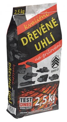 Uhlí dřevěné - 2,5 kg