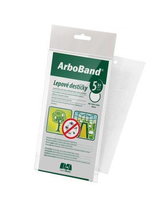 Desky lepové bílé ArboBand (5 ks) venkovní
