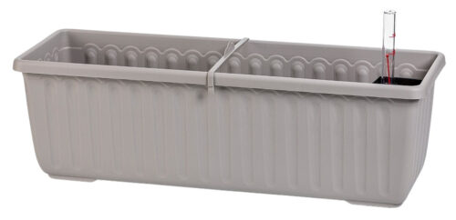 Truhlík samozavlažovací Siesta LUX - taupe 60 cm - Obrázek 1